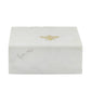 Giorgia marble storage box front view