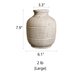 Karel Textured Ceramic Vase