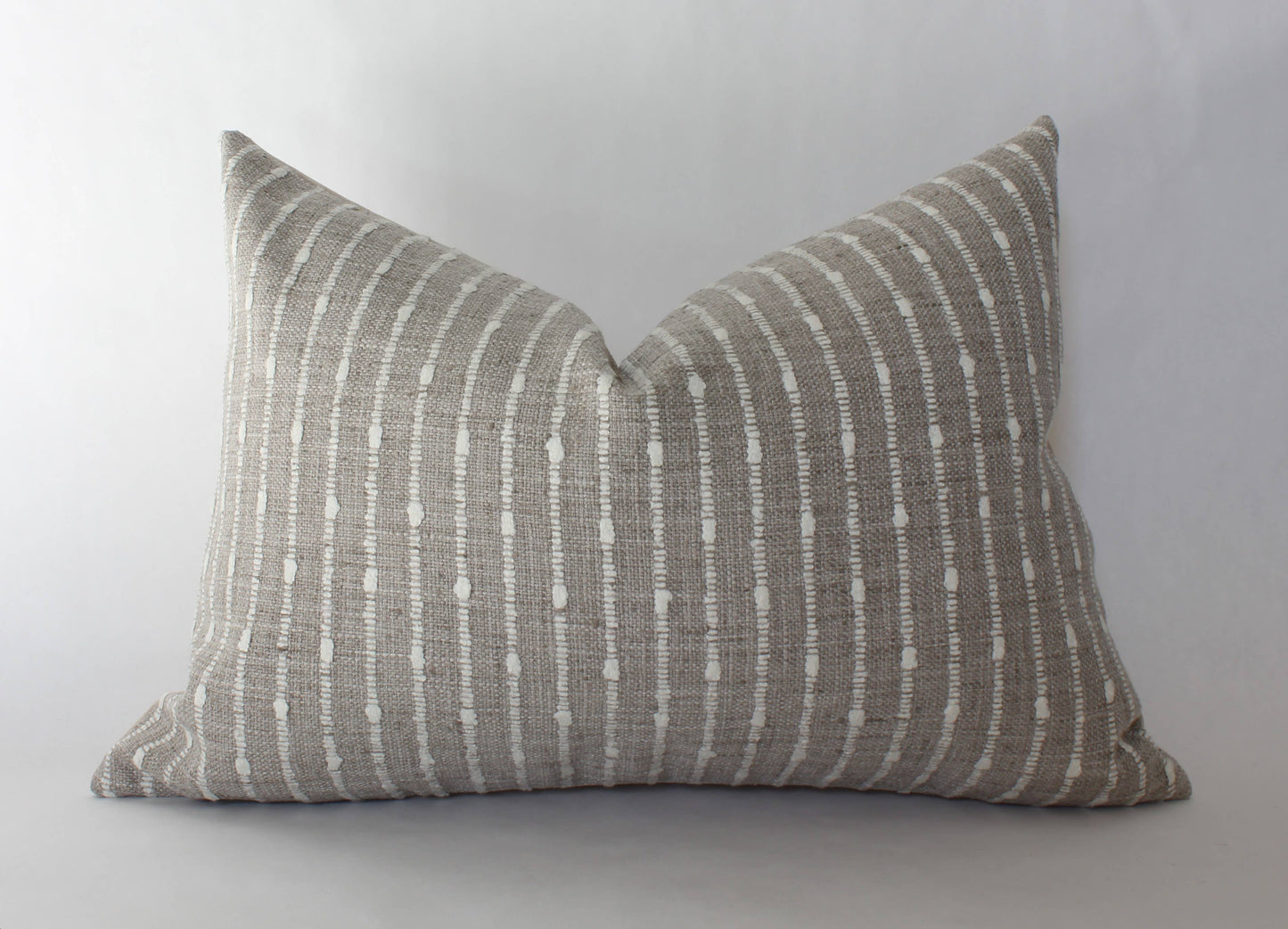 Lelia Striped 20 x 20 Throw Pillow Cover