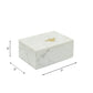 Giorgia marble storage box dimensions 