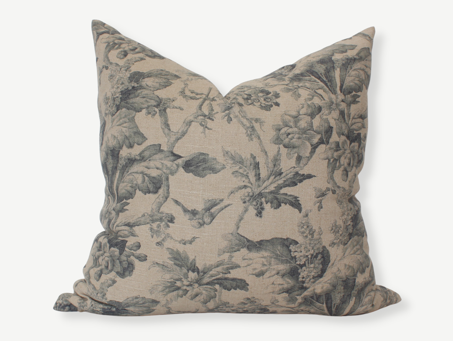 Marcella Floral 20 x 20 Throw Pillow Cover